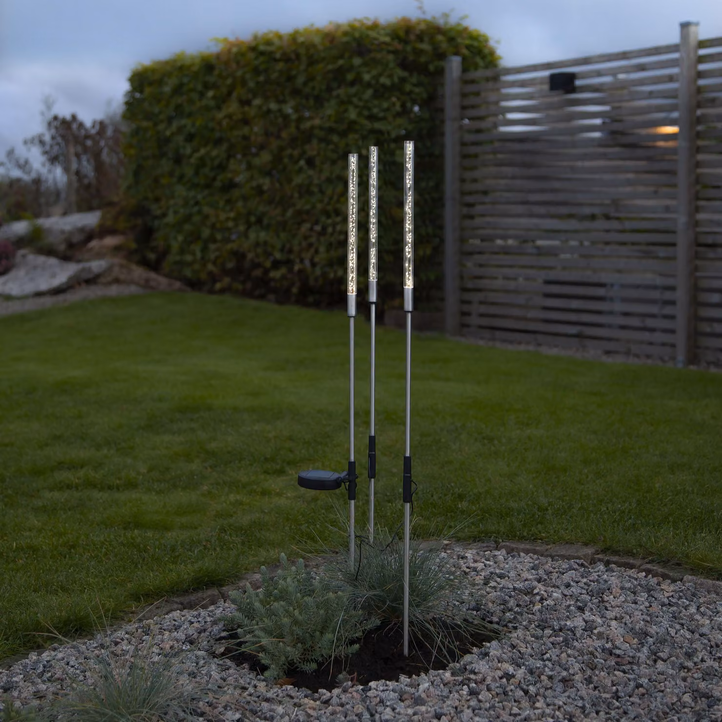 Decorazione solare a led per giardino Bollicine