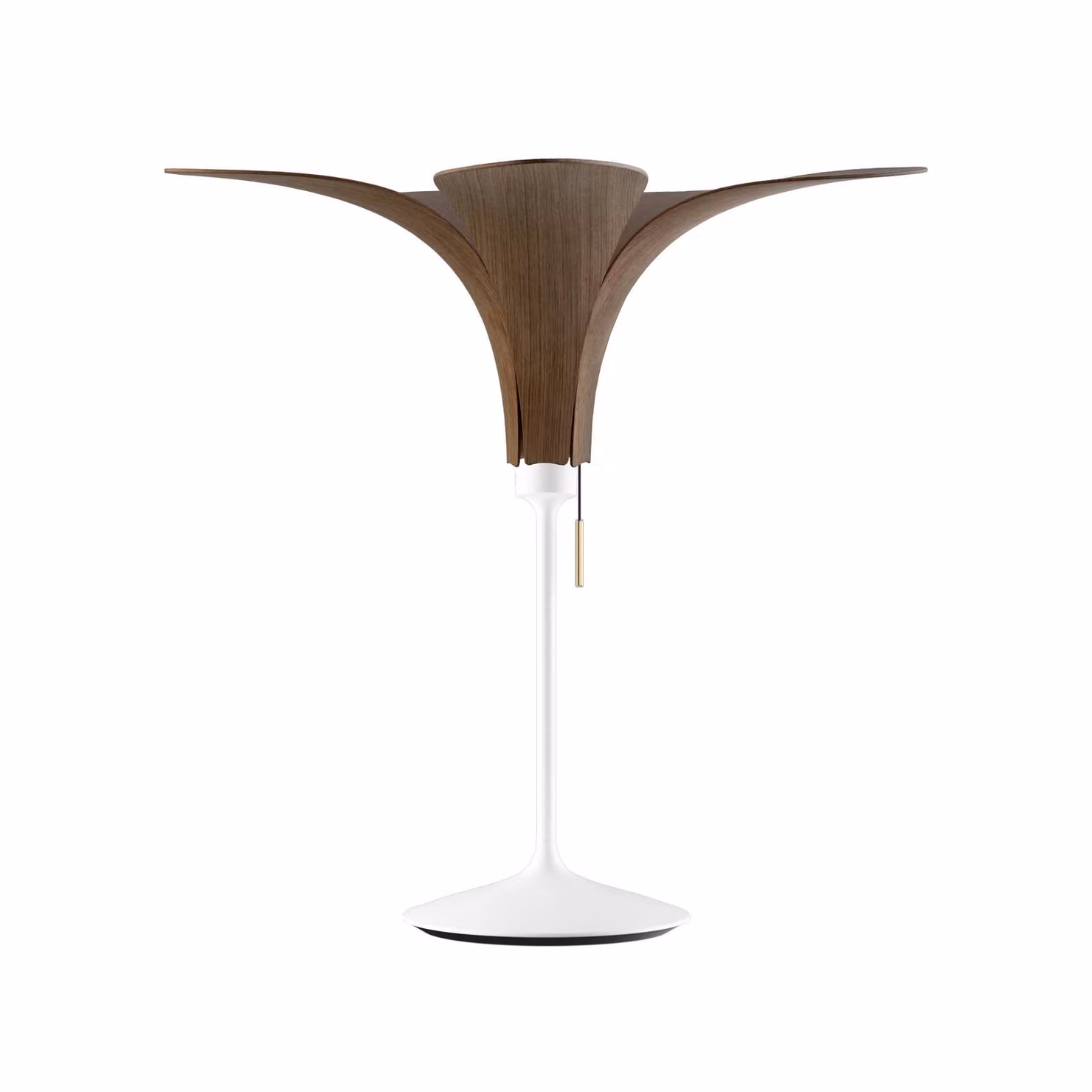 UMAGE Lampada da tavolo di design Jazz, Legno scuro, Soggiorno / Sala da pranzo, Legno, Design, Lampada da tavolo
