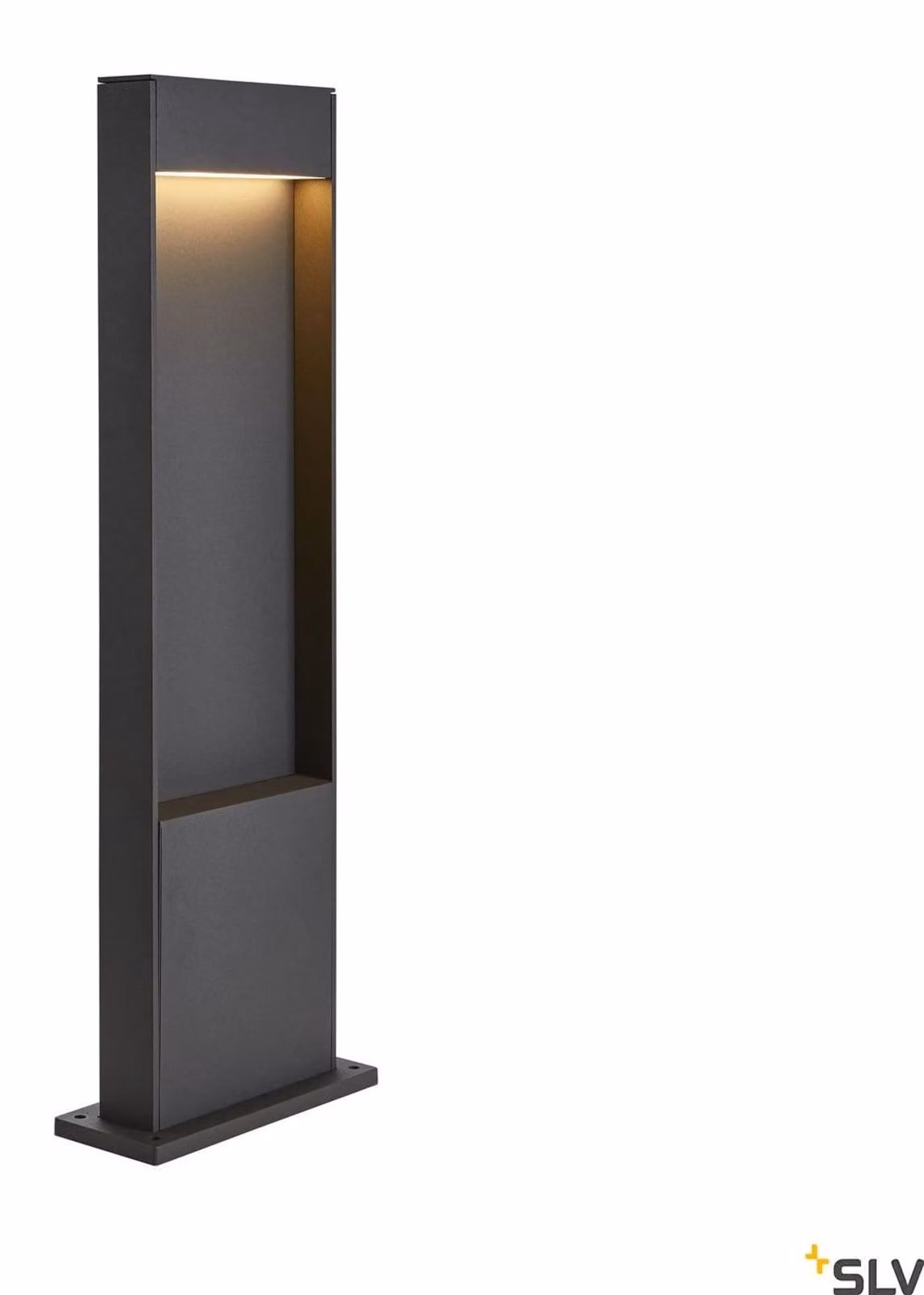 Flatt Pole 65 cm lampada da terra alluminio antracite IP65 colore luce LED commutabile