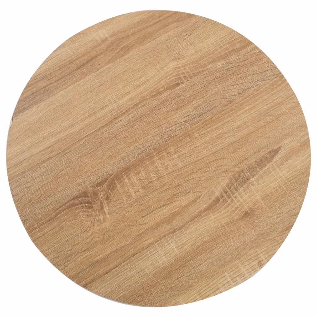 vidaXL Tavolo da bistrot marrone chiaro 60 cm MDF