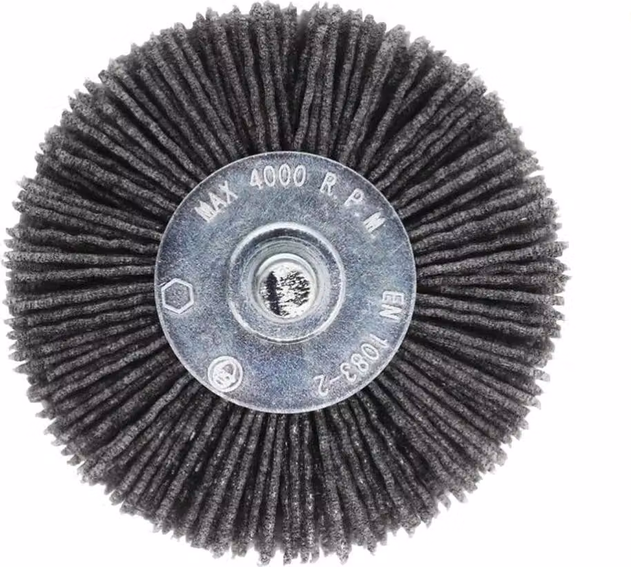 Osborn Rundbürste (Ø 80 mm, Körnung 80, 21 mm Besatzlänge, 35 mm Besatzbreite)