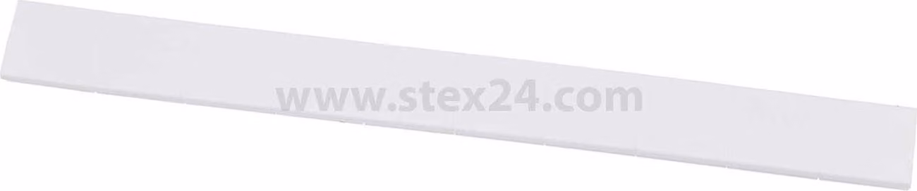Nastro Zack non stampato 10,2 mm bianco - Marcatura morsettiera 10,2 mm bianco ZB 10:unbedruckt