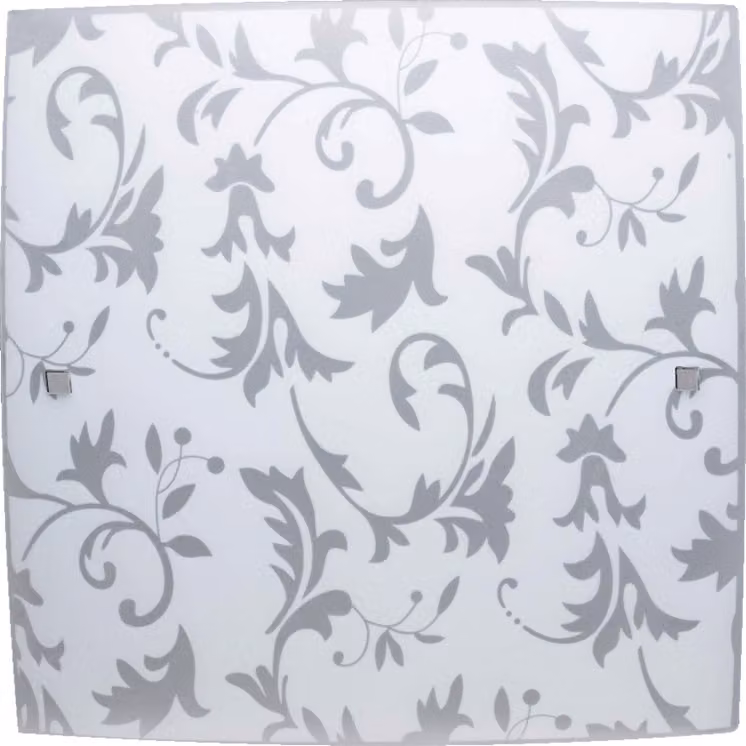 Plafoniera AMAZON 1xE27/40W vetro bianco opaco 28,5cmx28,5cm dimmerabile