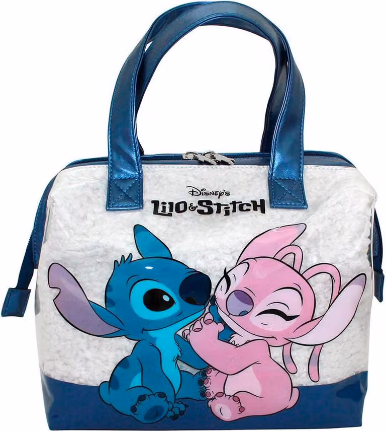 Beauty case Stitch con specchio e scomparti portaoggetti