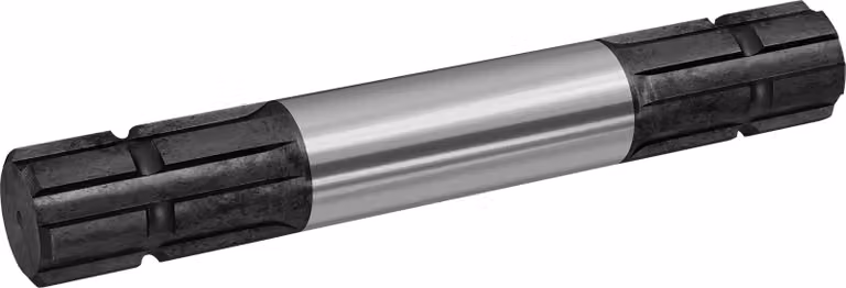 Albero cardanico scanalato C2 300 mm per albero cardanico con attacco al trattore da 1 3/4" Z6 6 denti