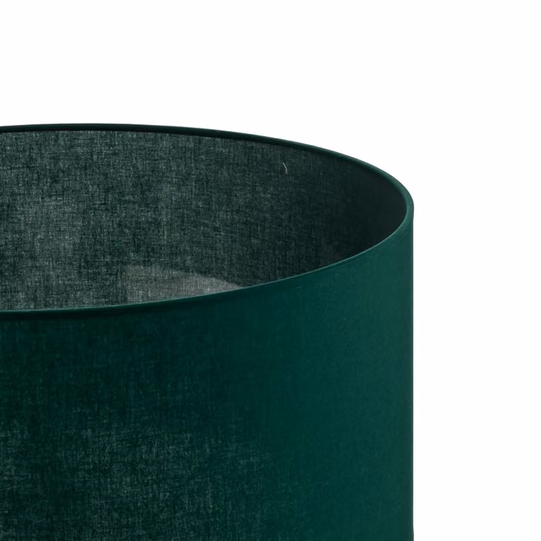 Paralume Roller, verde, Ø 50 cm, altezza 24 cm Roller Duolla, Verde, Tessuto / Stoffa / Seta