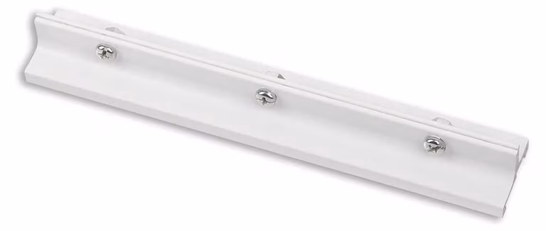 Supporto per binari illuminabili, lungo, bianco, modello MHT1-P2-WH, marca DOBAC, linea MaxLight