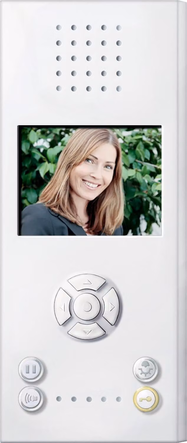 MERTEN MEG4610-0319 Videocitofono colore bianco polare lucido