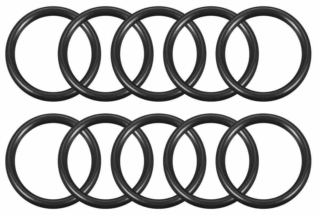 O-ring in gomma nitrilica, 5 mm, 40x50x5 mm, confezione da 10 pezzi
