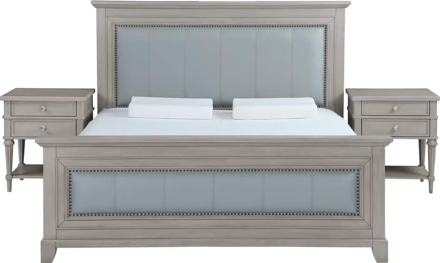Bett Designer Luxus Hotel Betten 180x200cm Schlaf Zimmer Holz Doppelbett Barock