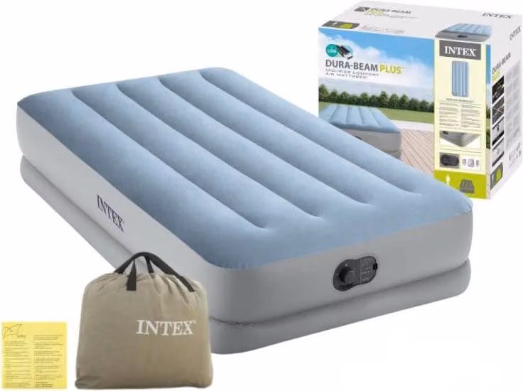 Materasso ad aria singolo 191x99x36 cm con pompa USB