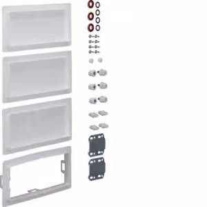 Set di collegamento, universale, verticale, per armadio a 4 ante, P 160 / 205 mm
