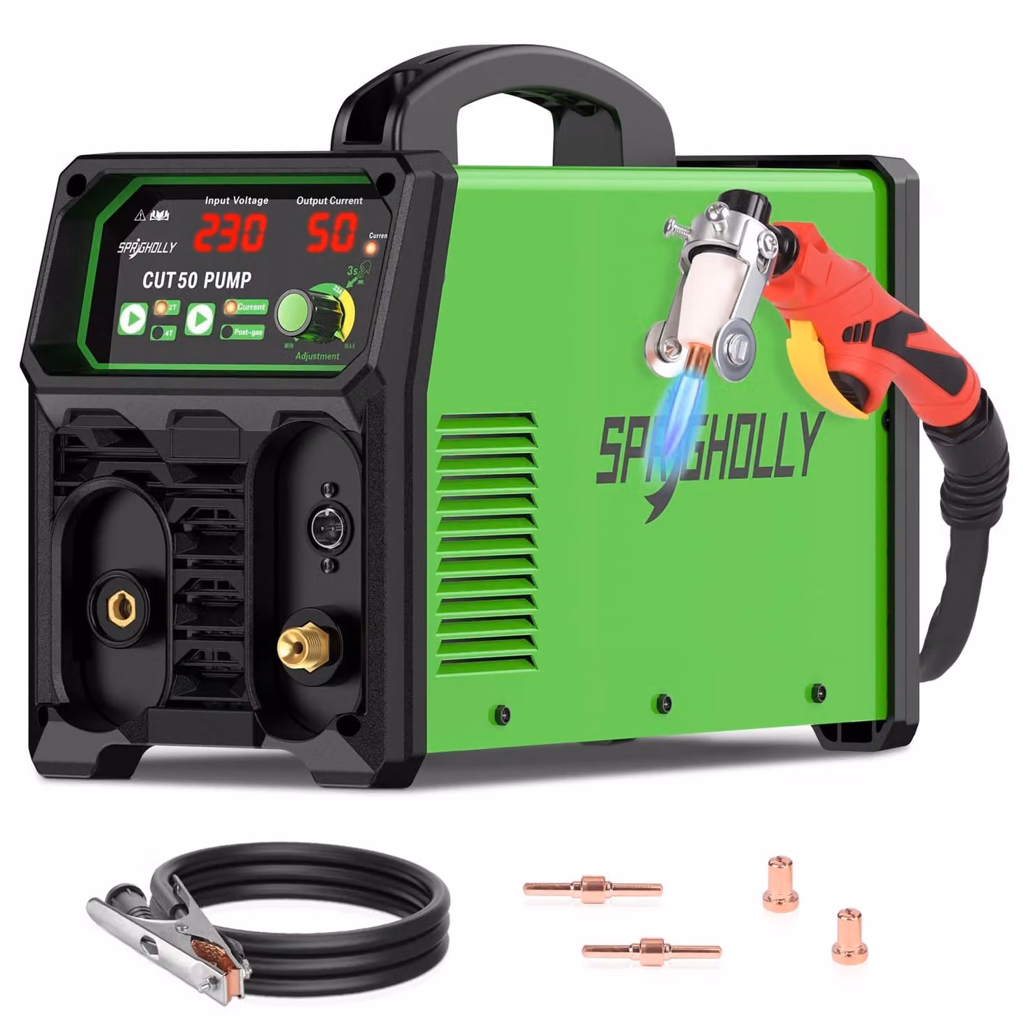 Tagliasigaro a plasma con compressore integrato - Inverter IGBT da 50A - Design compatto