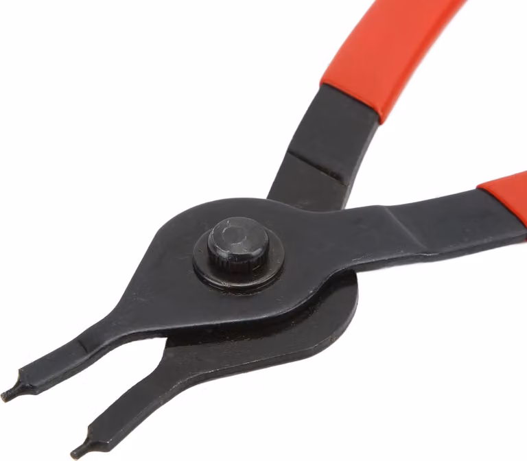Pinze per anelli di sicurezza diritti, anello di sicurezza interno esterno, strumento universale per la riparazione di auto per la rimozione dell'anello di sicurezza, 7,5 pollici/19,05 cm