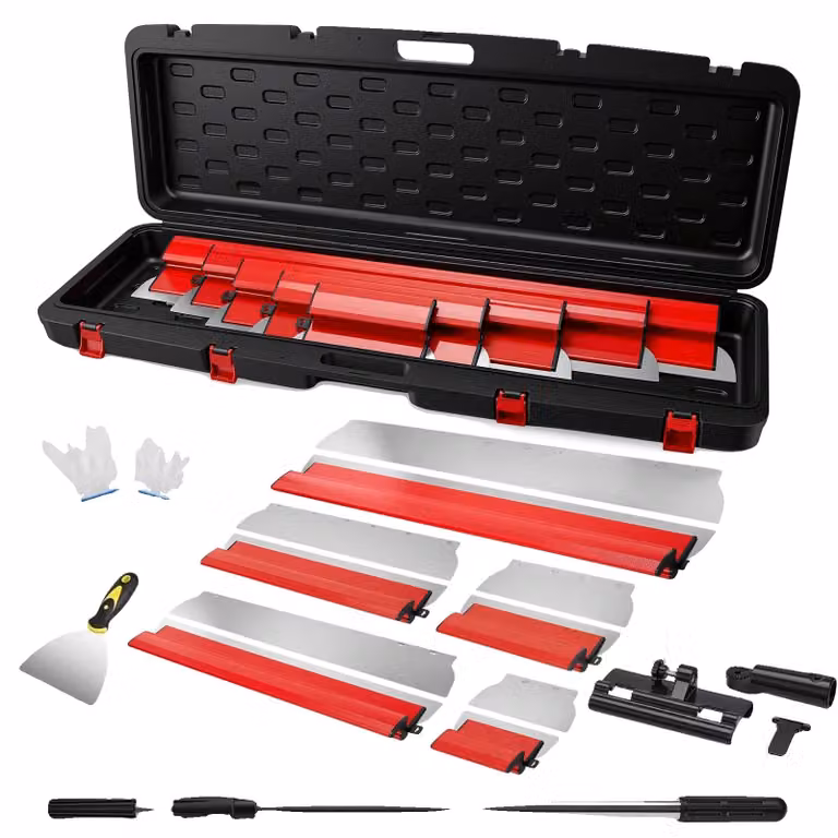 Set di spatole, lame in acciaio inossidabile, impugnature ergonomiche, modello 01