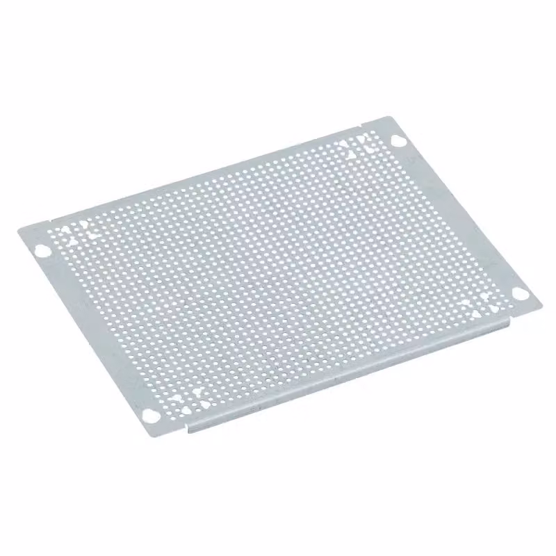 ABN Media Piastra di montaggio 1FB/2RE forata 224x190 mm (fissa) FMSK12FN