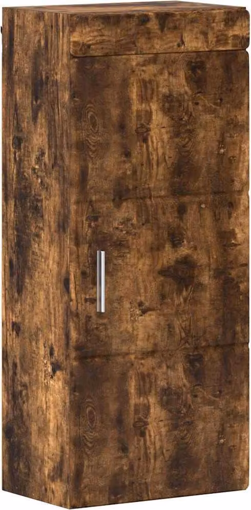 Armadio da bagno a muro TULUM Rovere fumé 37 x 24,5 x 86 cm