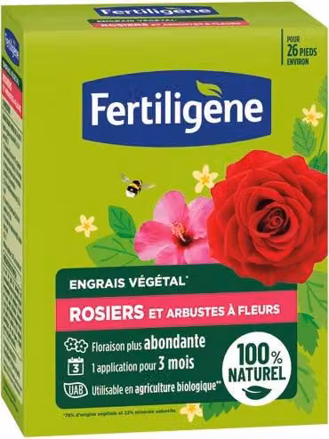 Concime per rose, arbusti e piante da fiore Uab 650 g - Fertiligene
