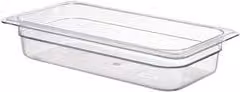 Bacinella per alimenti Cambro Gastronorm Mod. 1/3 Trasparente con coperchio sciolto 2,4 l