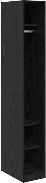 Guardaroba Rovere Nero 50 x 30 x 200 cm Legno multistrato CFW6159318
