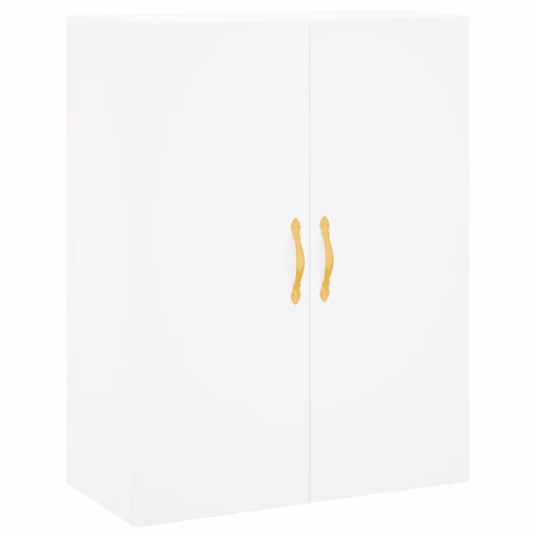 Mobile a Parete Bianco 69,5x34x90 cm