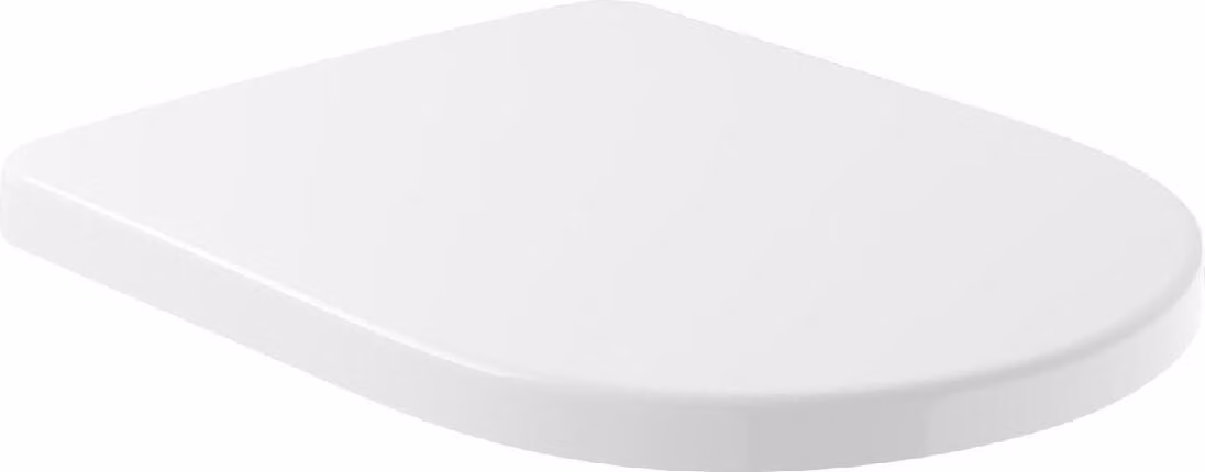 Sedile per WC Villeroy & Boch ARCHITECTURA, cerniere in acciaio inox, funzione SoftClosing, bianco