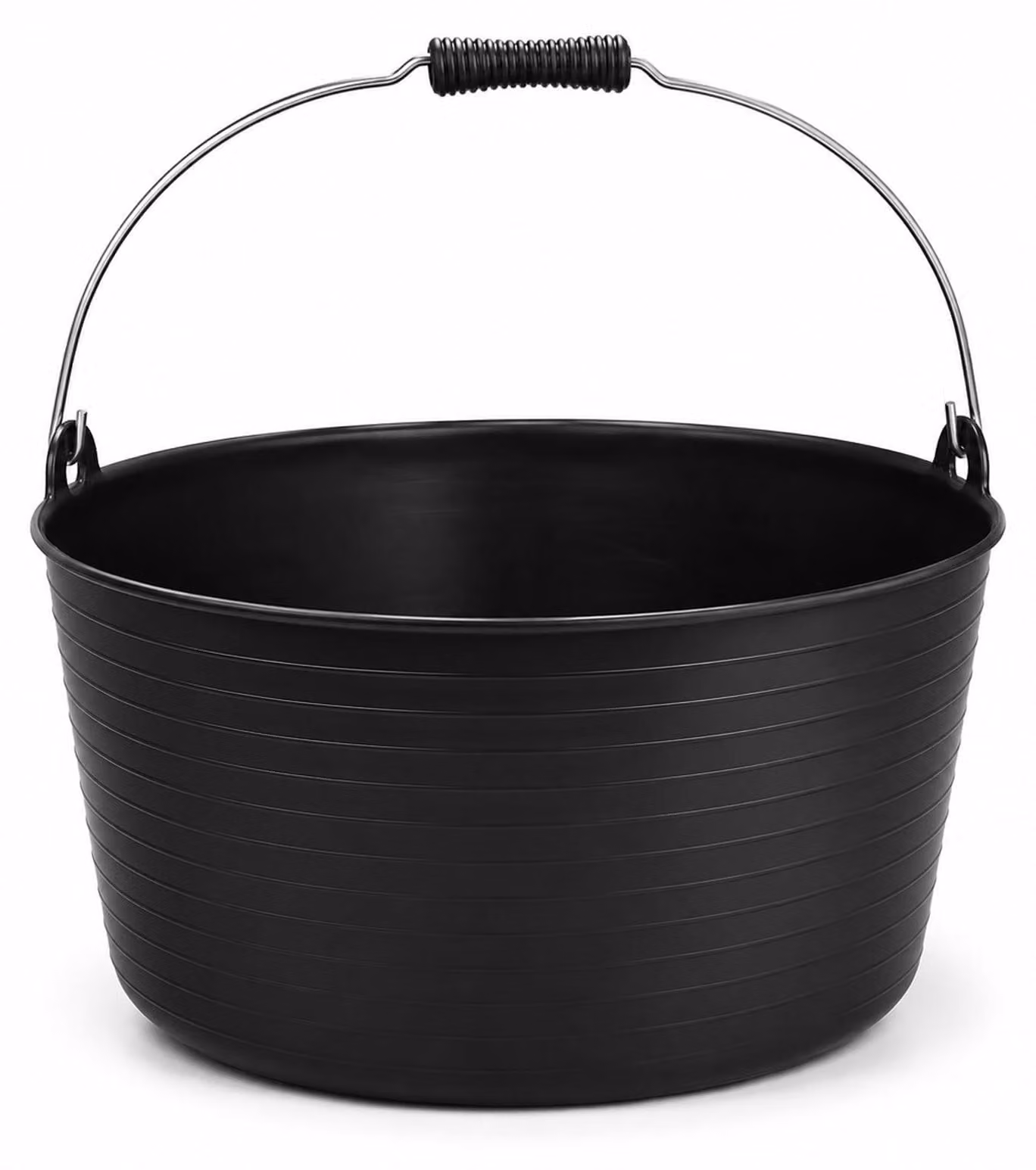 Solidchoice - Contenitore flessibile da 26 litri per casa e giardino, colore nero