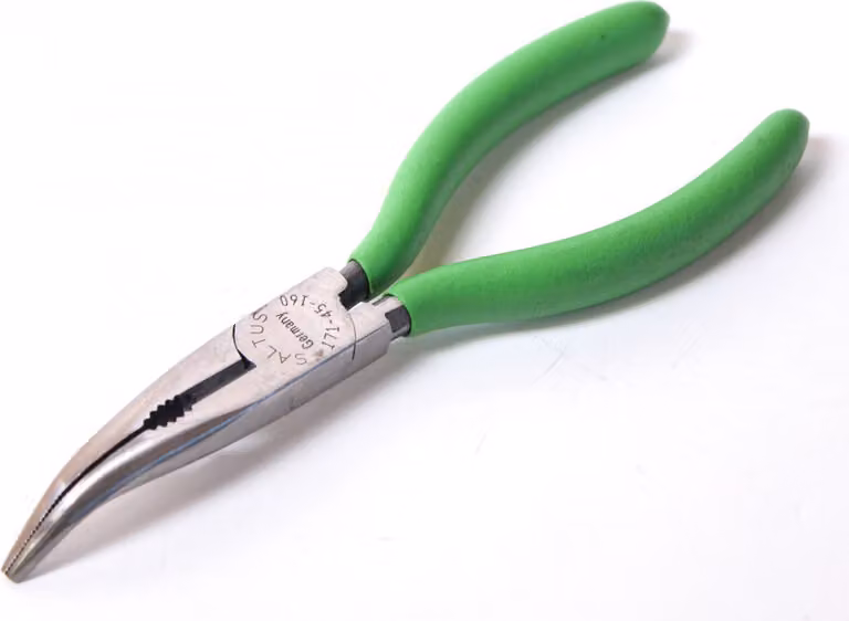 Pinze telefoniche SALTUS 160 mm 45 gradi piatto tondo..