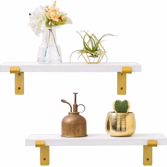 Set di pannelli da parete bianchi da 2 pezzi, adatti a diversi ambienti e applicazioni di design