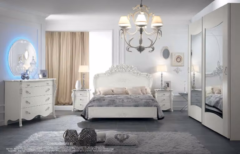 Bett Schlafzimmer Betten Doppelbett Holz Luxus Möbel Design Klassische Hotel