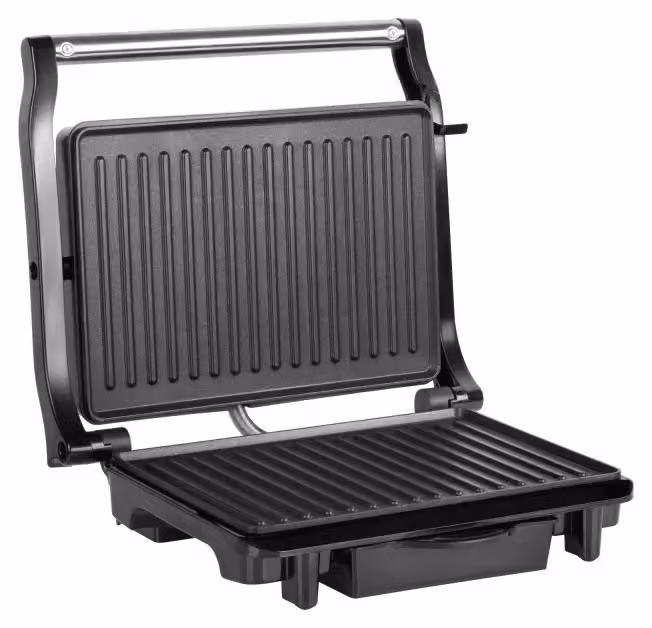Teesa TSA3232 Griglia a contatto Panini 1500W, acciaio inox
