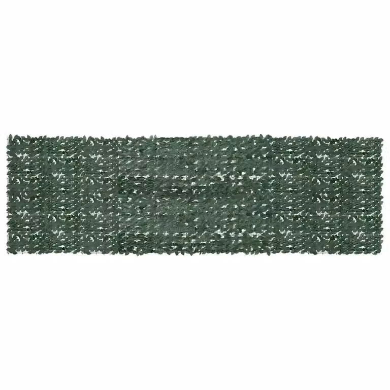 vidaXL Paravento da Balcone con Siepe Artificiale Verde Scuro L: 500 cm, H: 150 cm