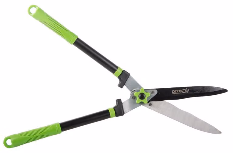 DIVODV 27892 Forbici da giardino per siepi 590 mm, nero-verde