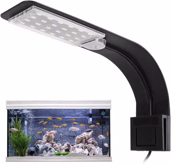 Illuminazione per acquari, lampade LED per acquari d'acqua dolce, ideali per piante e fauna acquatica