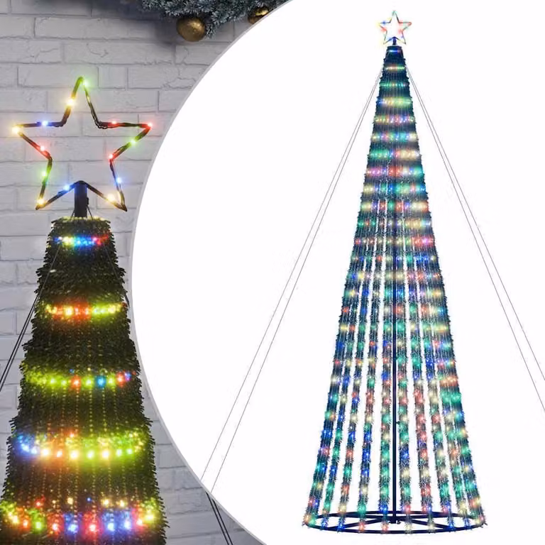 Albero di Natale a LED 1028 LED Multicolore 403 cm