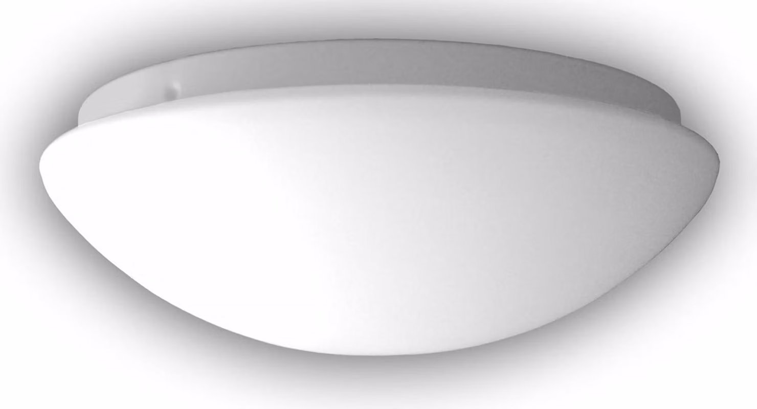 Plafoniera LED Ciotola da soffitto rotonda, OPAL GLASS MATT Ø 20cm Lampada da cucina LED NUOVA