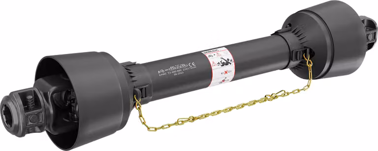 Albero cardanico T1 680mm 210Nm 540rpm, albero cardanico, 18kW (25cv), 2x 1 3/8" 6 denti