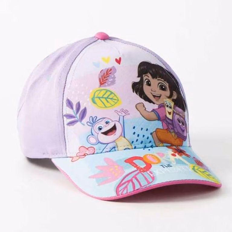 Cappellino per bambini Dora l'esploratrice Viola
