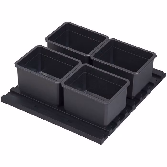 Set di inserti KS TOOLS SCM - Per scatole di trasporto 80x130x102 - 5 pezzi - 850.0375