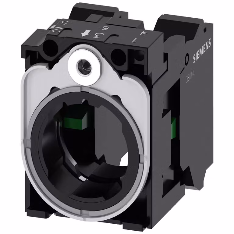 Supporto Siemens per 3 moduli, plastica/metallo, 1S, 1S 3SU15501AA103NA0