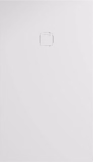 Piatto doccia rettangolare 70x100 cm effetto liscio marmoresina HARMONY Bianco