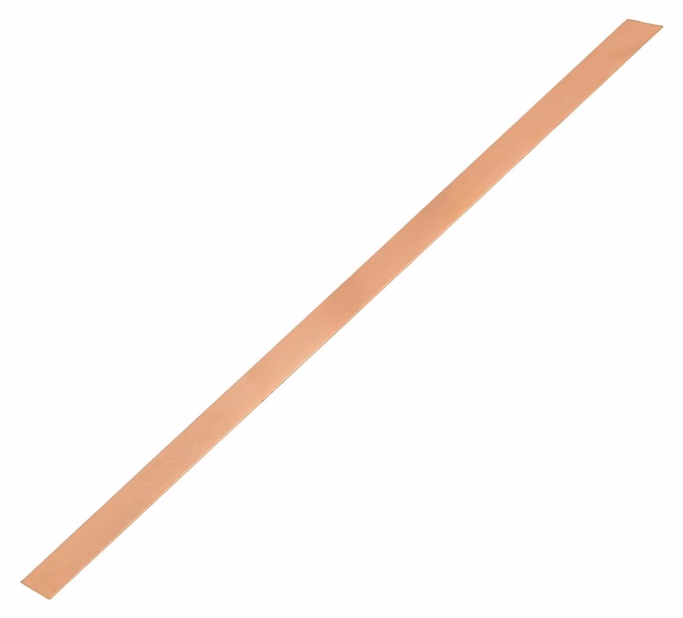 Barra piatta in rame, dimensioni 40x8 cm, spessore 3/64 di pollice, per sistemi di messa a terra e applicazioni architettoniche