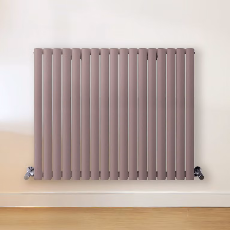 Radiatore di Design Orizzontale Viola (Dahlia Viola) - 800mm x 1000mm - Pannello Doppio  - Revive