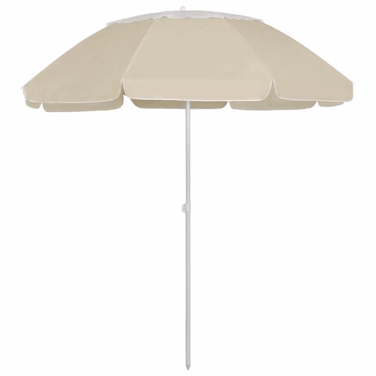The Living Store Ombrellone sabbia giallo 300 cm