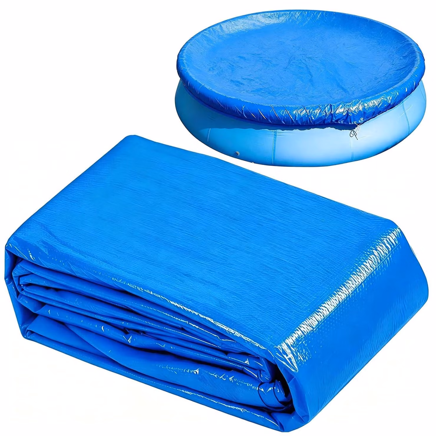 Copertura circolare per piscina, diametro 210 cm, resistente ai raggi UV