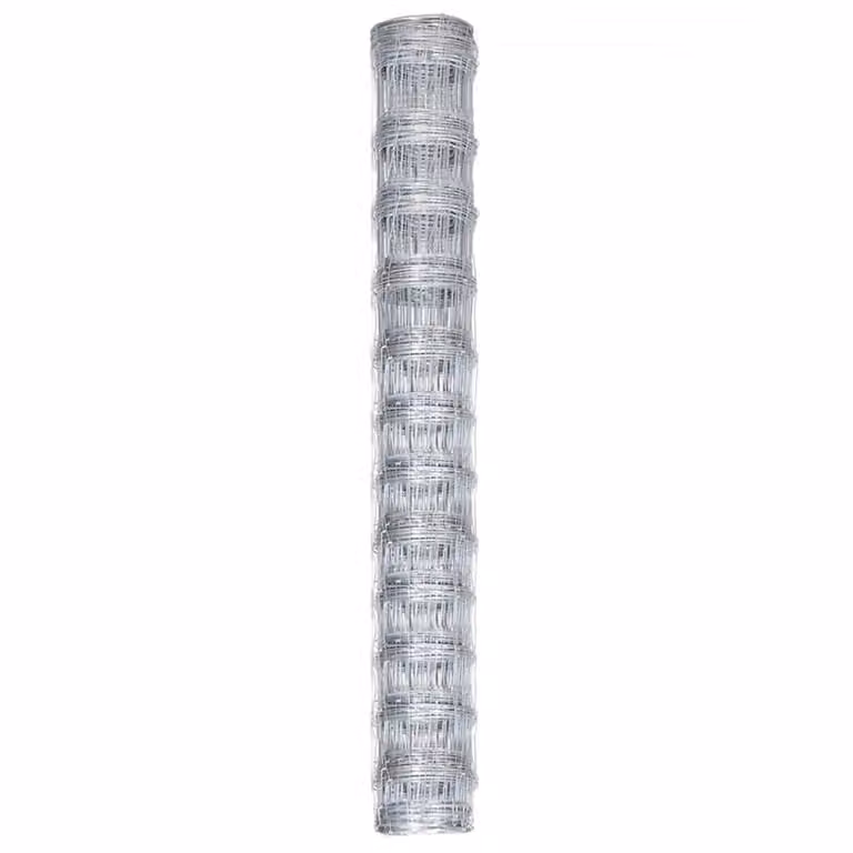 vidaXL Recinzione da giardino in acciaio zincato 50x1,25 m Argento