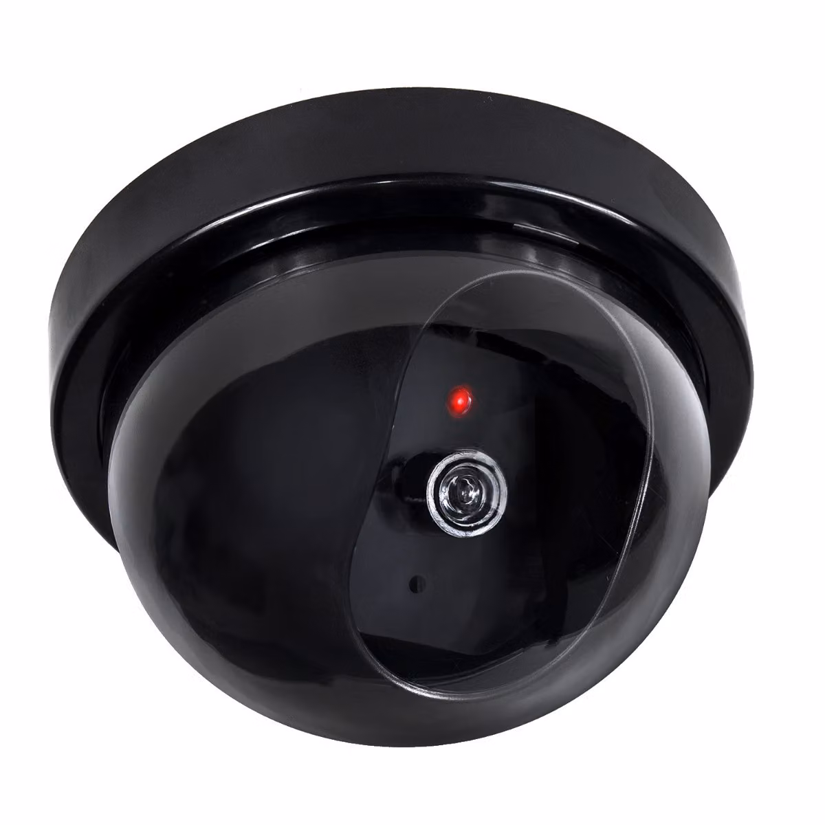 Telecamera Dummy Cctv Dome lampeggiante Led sorveglianza