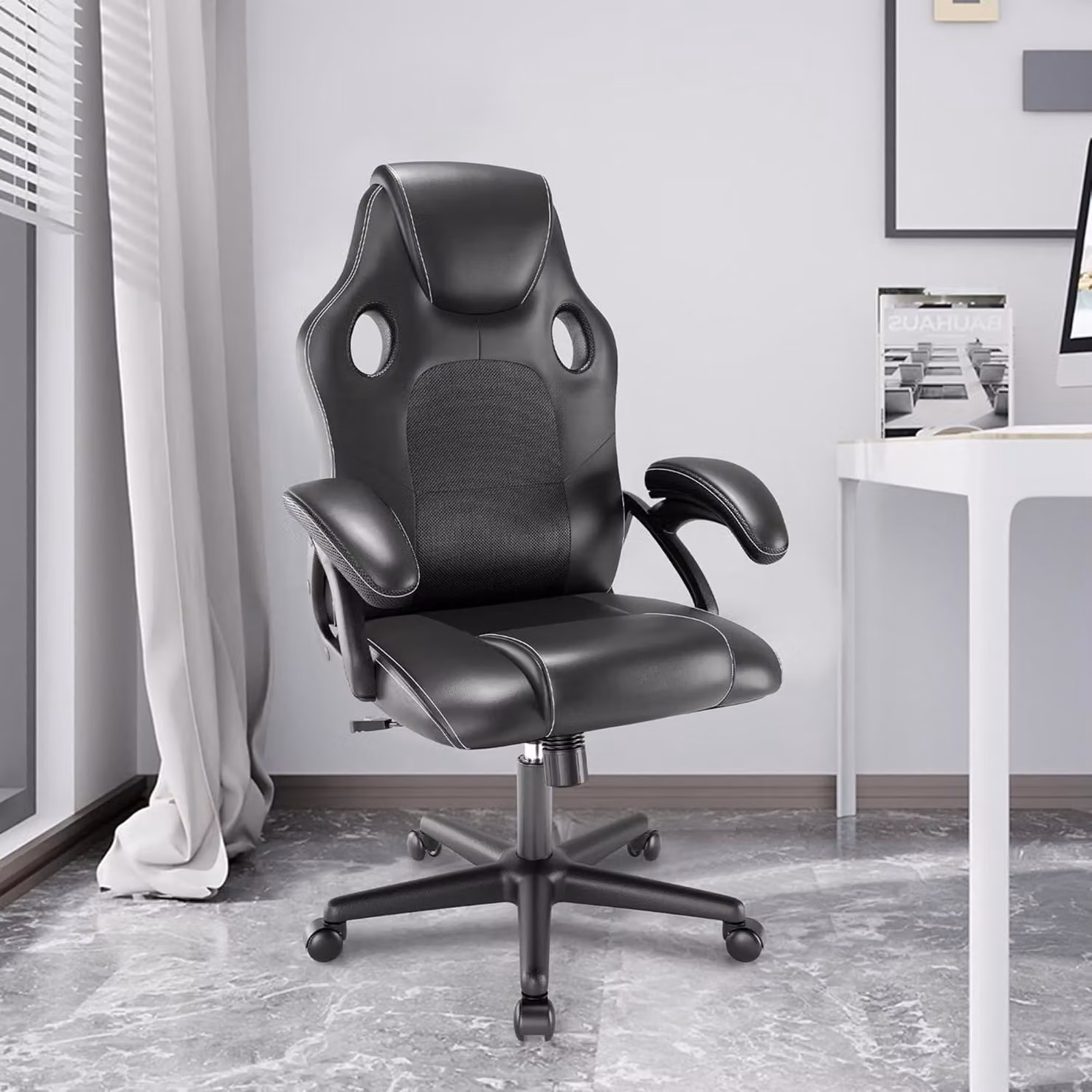 Sedia da ufficio Eco Daytona Nero