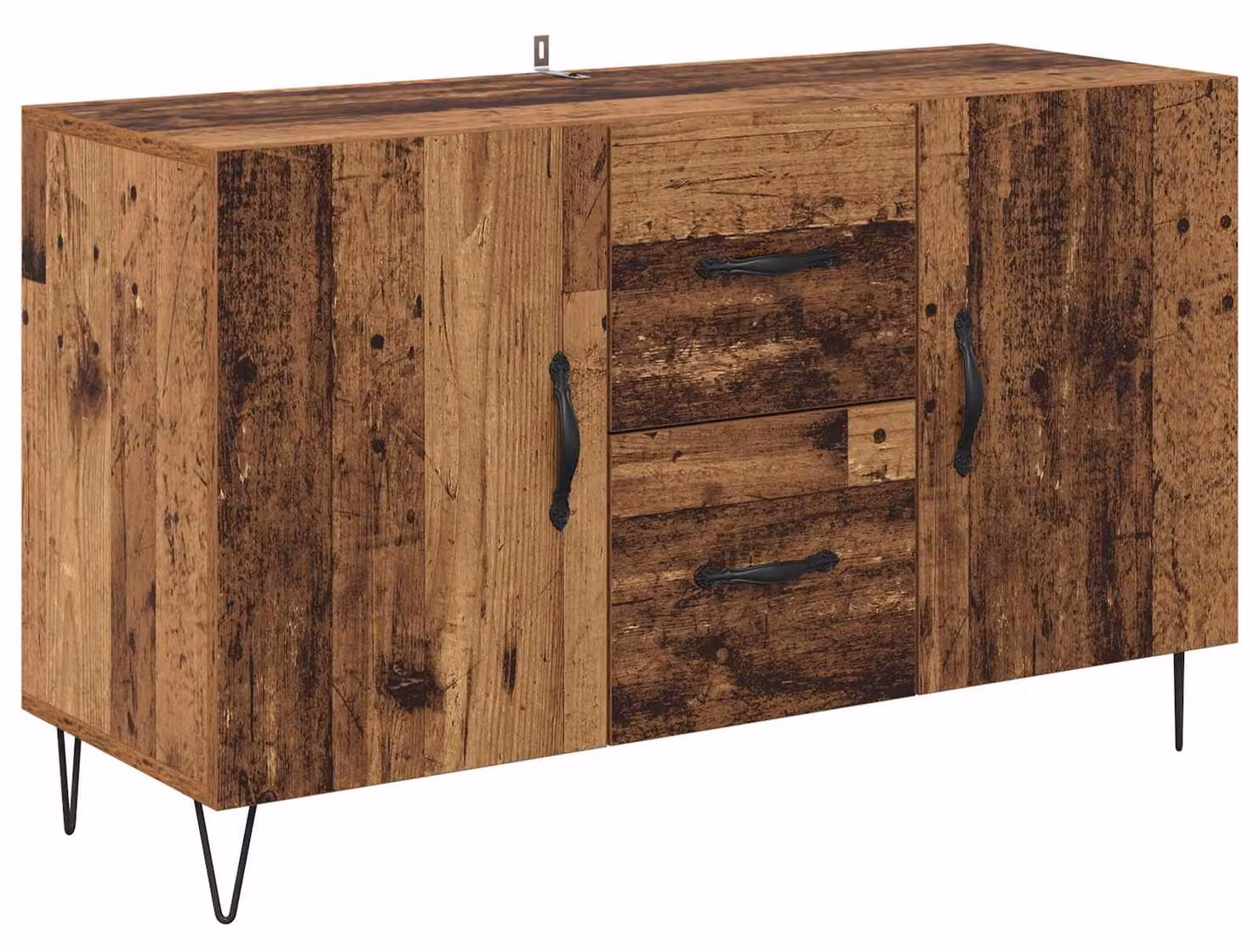 Credenza Legno vecchio 100 x 36 x 60 cm Legno multistrato