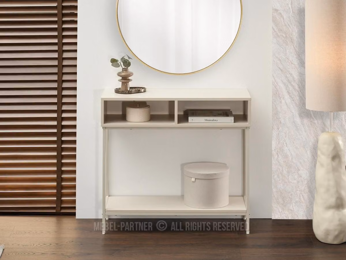 Tavolino consolle JIGME - color crema